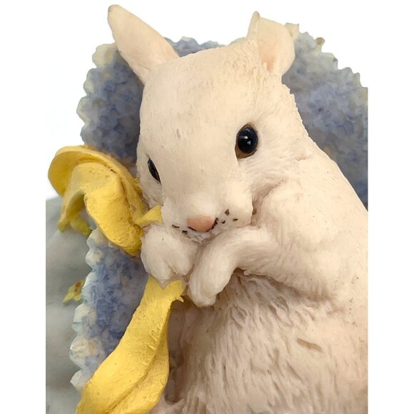 Aynsley MasterCraft Hand Painted Bunny Rabbit Blue Hat Collectible UK England - Picture 5 of 11